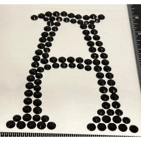 Recollections Halloween Bling Rhinestone Gem Embellishment " A "  353831 422398 - Picture 2 of 3